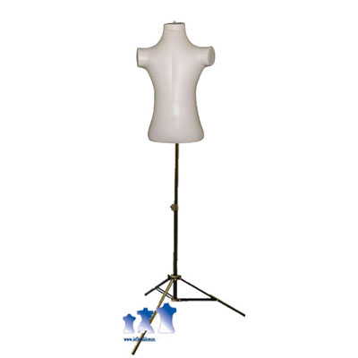 Inflatable Child Torso, with MS12 Stand, Ivory